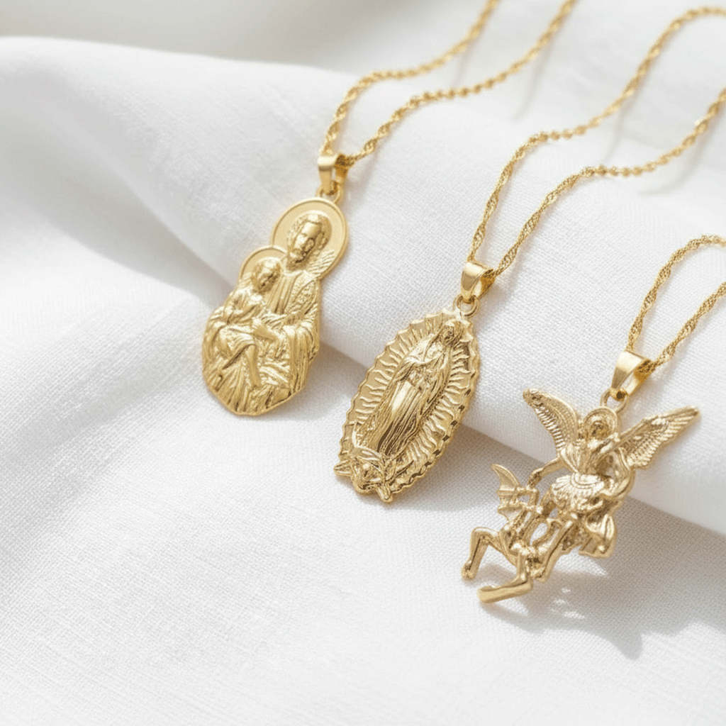 Collares de Protección - Baño de oro 18K