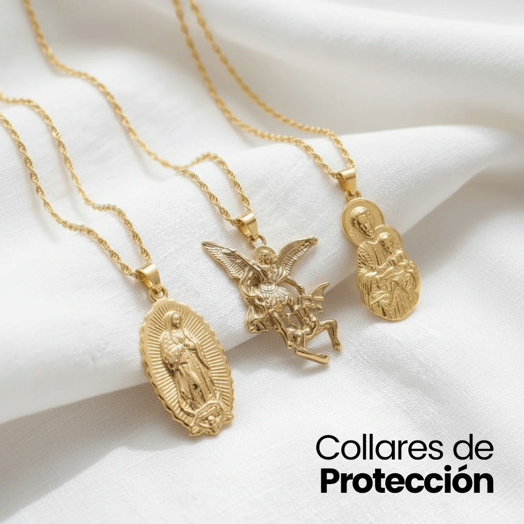Collares de Protección - Baño de oro 18K
